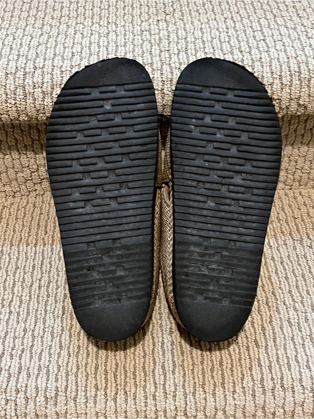 ROAM Cross Stack Raffia Platform Slides - Sz 8 - Picture 8 of 12